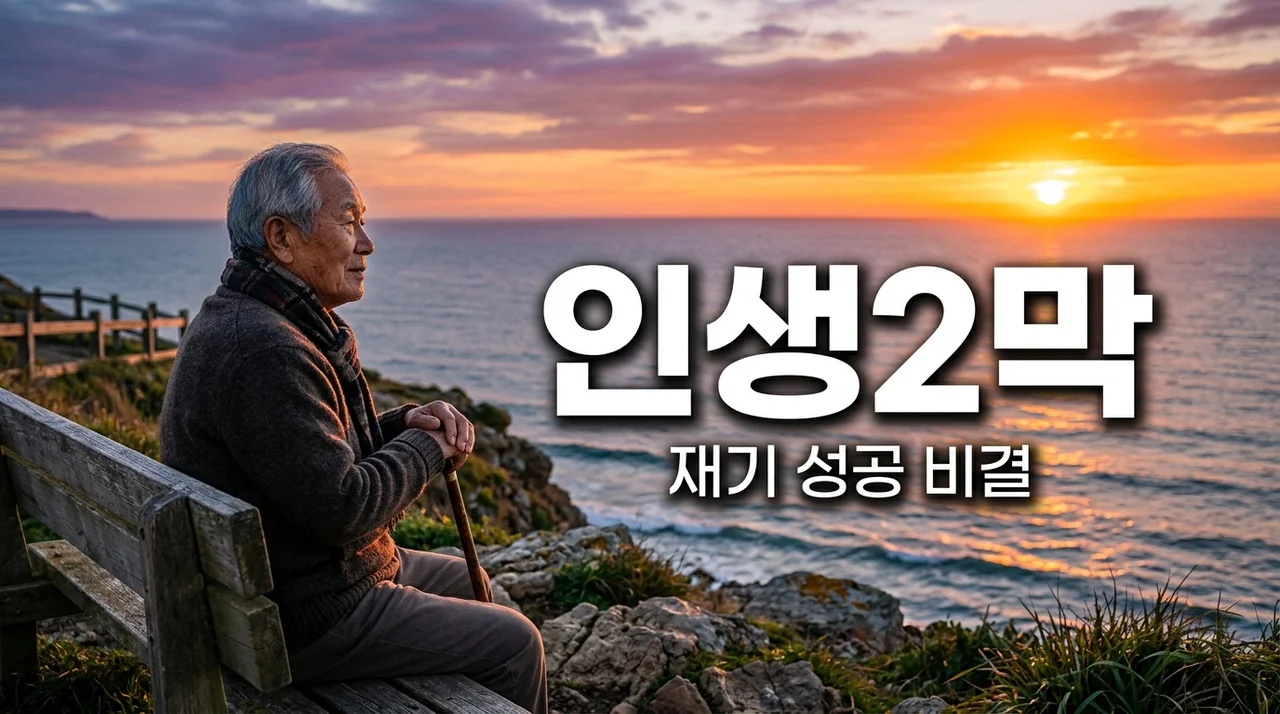 인생 2막 재기의 법칙, 은퇴 후 무조건 성공하는 3가지 실전 비결