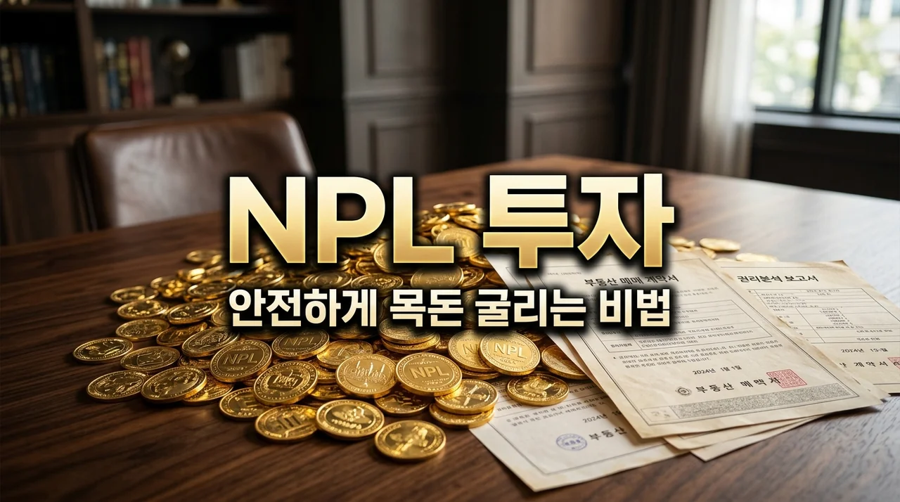 NPL 채권 재테크 소액으로 목돈 굴리는 방법과 핵심 가이드